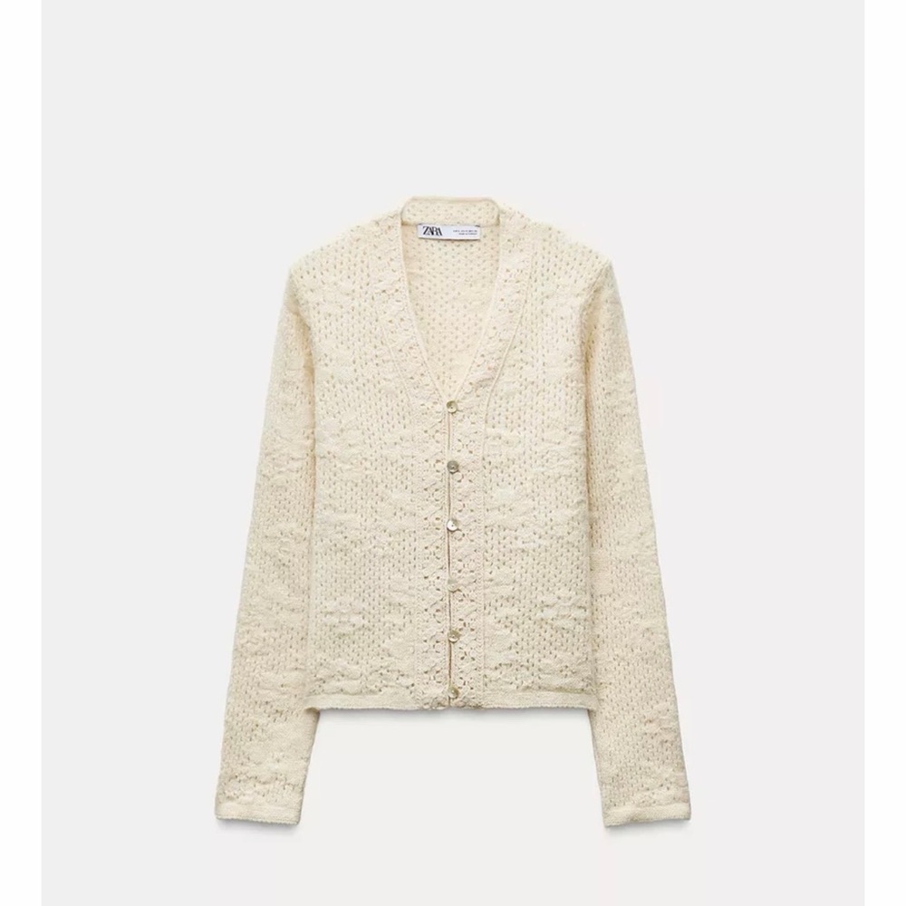 ZARA KNIT CARDIGAN